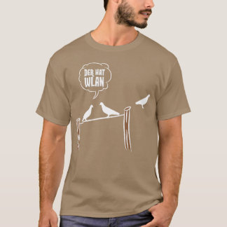 T-shirt Oiseaux Oiseau Amoureux Der Casquette WLAN Idée ca