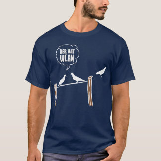 T-shirt Oiseaux Oiseau Amoureux Der Casquette WLAN Idée ca