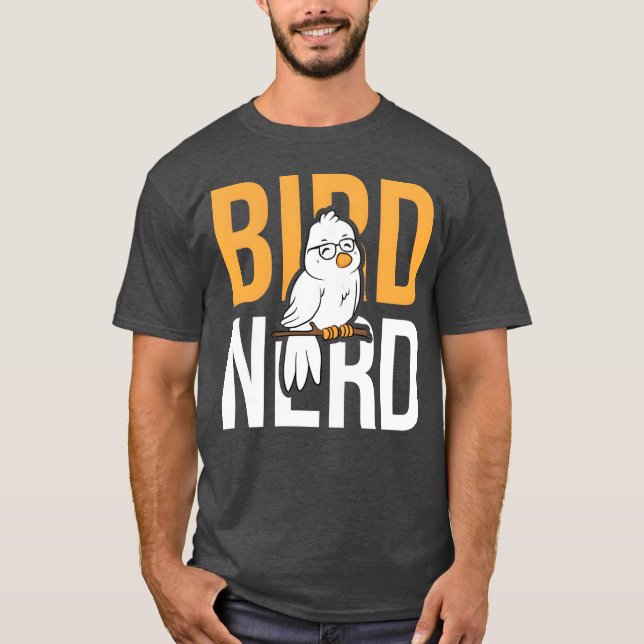 T-shirt Oiseaux Oiseau Oiseau Oiseau Nerd Oiseau Idée cade (Devant)
