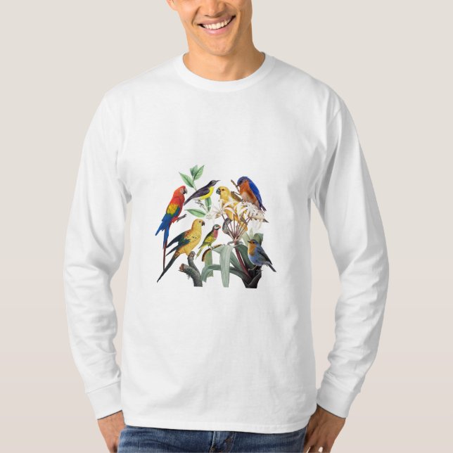 T-shirt Oiseaux printaniers (Devant)