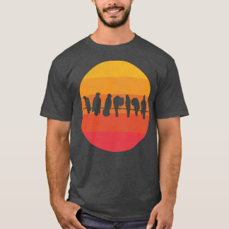 T-shirt Oiseaux sur fil