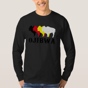 T-shirt Ojibwa Anishinaabeg Ojibwe Amérindien Médecine