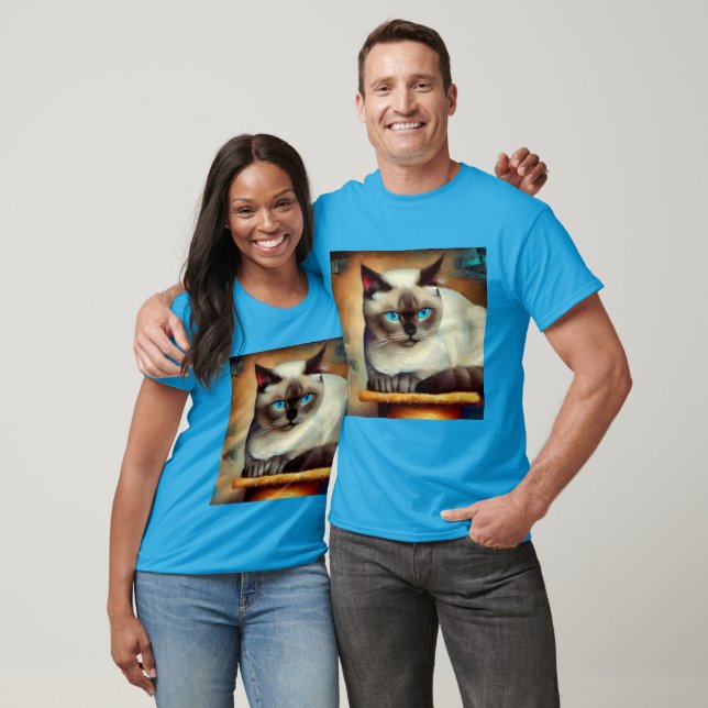 T-shirt Ojos Azules Cat (Unisexe)