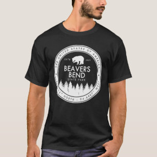T-shirt OK d'emblème de l'Oklahoma de parc d'état de