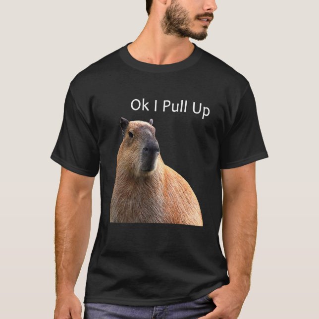 T-shirt Ok, J'Ai Retiré Capybara (Devant)