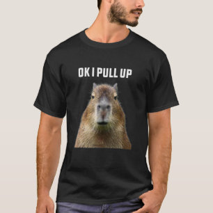 T-shirt Ok je monte Capybara Animal mignon Animal de comp