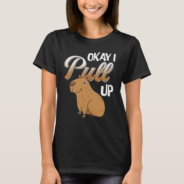 T-shirt OK, Je Ramasse Capybara Hydrochoerus hydrochaeris (Devant)