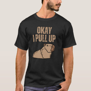 T-shirt Ok je tire sur Capybara Casquette de respect des a