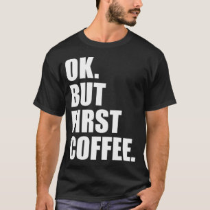T-shirt ok mais premier verre de noël