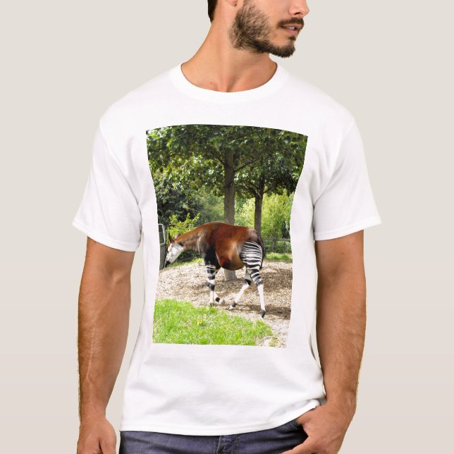 T-shirt Okapi à pied (Devant)