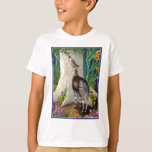 T-shirt Okapi dans la forêt tropicale