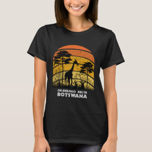 T-shirt Okavango Delta Botswana Safari National Park Jeu
