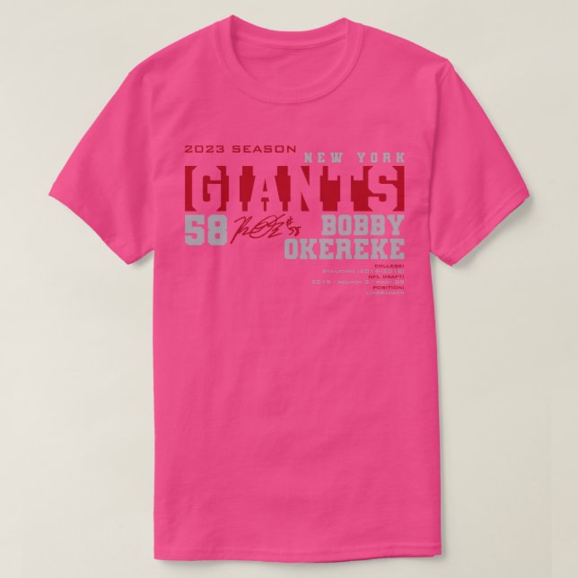 T-shirt Okereke Giants 2023 (Design devant)