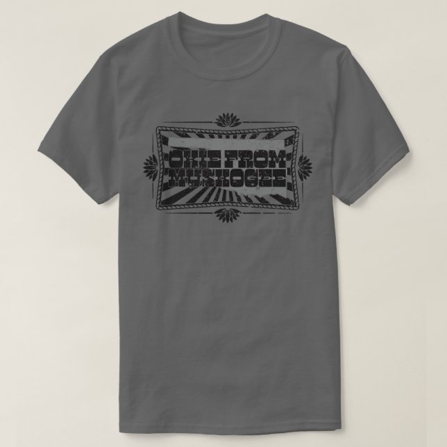 T-shirt Okie De Muskogee (Design devant)