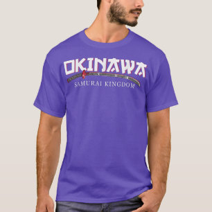 T-shirt Okinawa Samurai Royaume Japon Culture Kanji