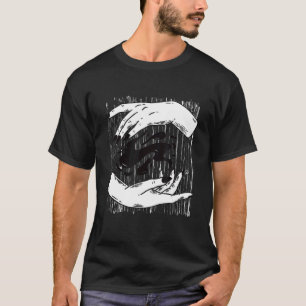 T-shirt Okkult Witcher mains sorcières Tarot gothique Sorc