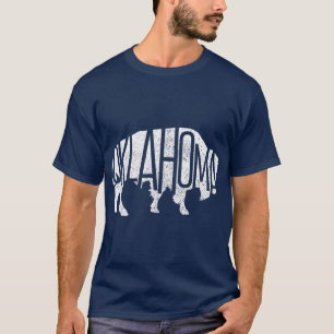 T-shirt Oklahoma Bison American Buffalo National Park