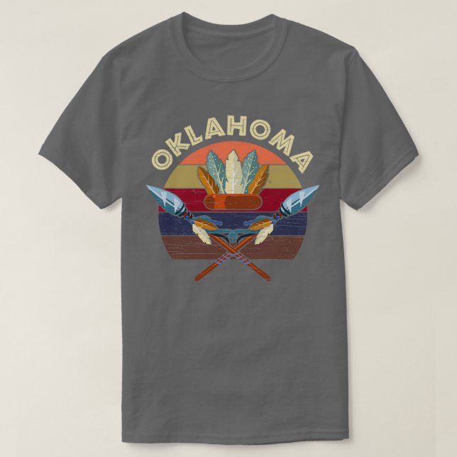 T-shirt Oklahoma Native Pride  (Design devant)