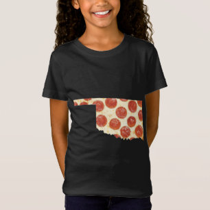 T-Shirt OKLAHOMA PIZZA PEPPERONI PIZZA STATE