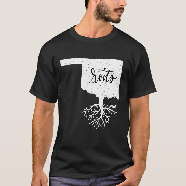 T-shirt Oklahoma State Roots for Women Hommes Enfants (Devant)