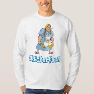 T-shirt Oktoberfest Drag Queen Serveuse de Bière D