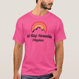 T-shirt Old Rag Mountains Virginia Va Randonnée Souvenir T