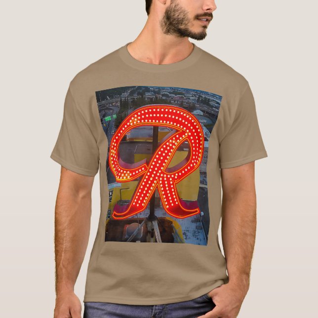 T-shirt Old Rainier Brasserie Drone Shot Premium (Devant)