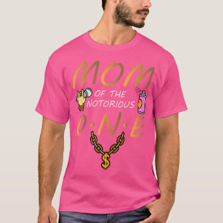 T-shirt Old Retro School Drôle Hip hop Maman De Notoriété