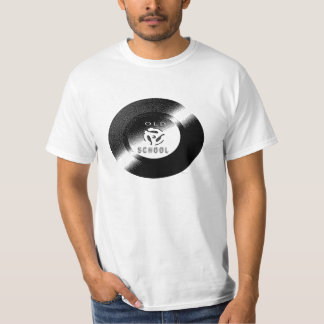 T-shirt Old School 45 Vinyl Record