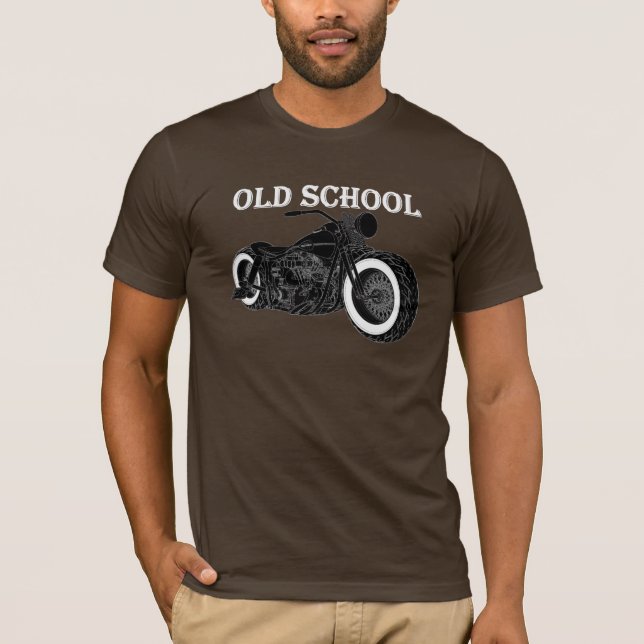 T-shirt - Old School Bobber (Devant)