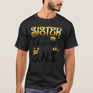 T-shirt Old School Hip Hop Sœur du Notorious One