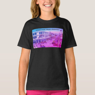 T-shirt Old School Kingston, Jamaïque (Harbour Street) IBB