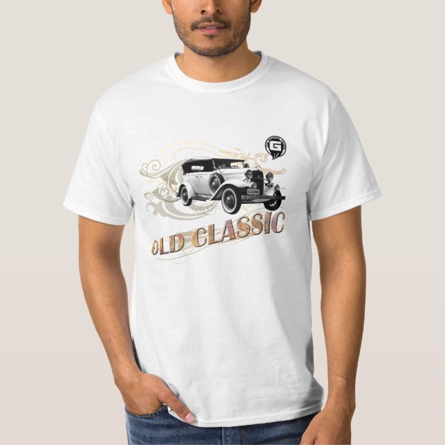 T-shirt OldClassicCar_Basic (Devant)