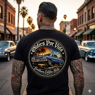 T-shirt Oldies por vida Califas Stilo dos coups 