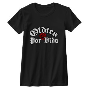 T-shirt Oldies por vida tee - shirt