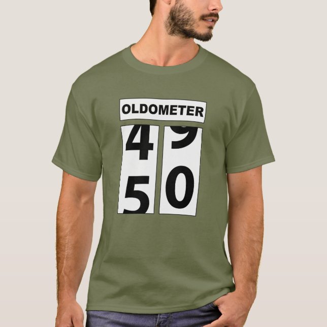 T-shirt Oldomètre 50 (Devant)