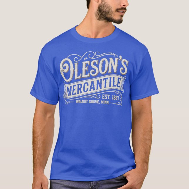 T-shirt Oleson's Mercantile (Devant)