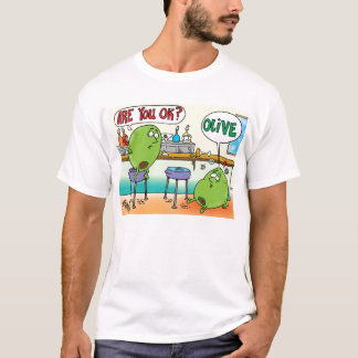 T-SHIRT OLIVES DE MARTINI DANS UNE BARRE