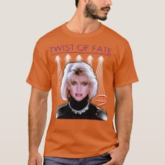 T-shirt Olivia NewtonJohn Twist Du Sort Travolta Deux D'Un
