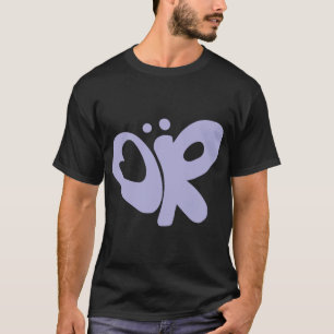 T-shirt olivia rodrigo logo papillon violet Sticker Copier
