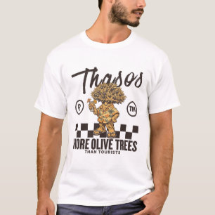 T-shirt Oliviers de Thasos (Grèce)