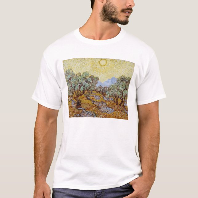 T-shirt Oliviers de Vincent van Gogh |, 1889 (Devant)