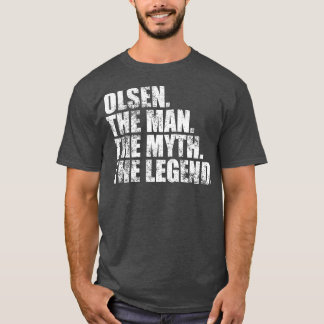 T-shirt Olsen Nom de famille Olsen nom de famille Olsen no