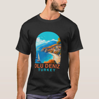 T-shirt Olu Deniz Voyager Voyager Vacances d'été Olu Den