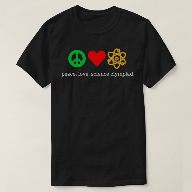 T-shirt Olympiade des sciences (Design devant)
