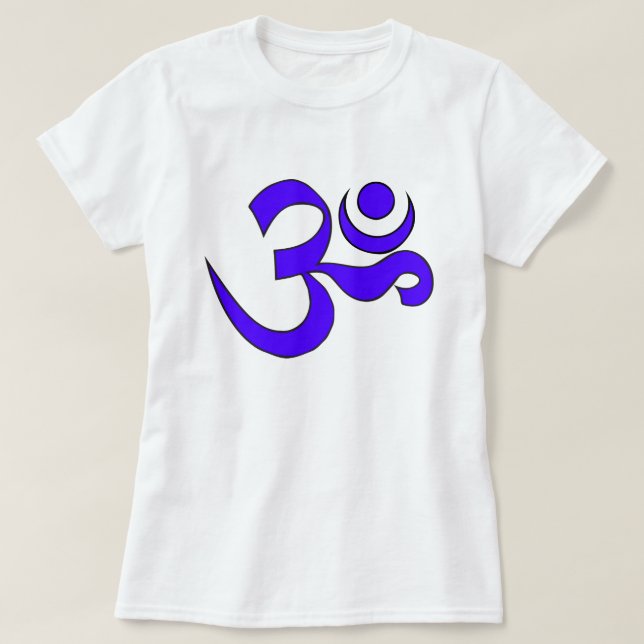 T-shirt Om - le symbole de la paix (Design devant)