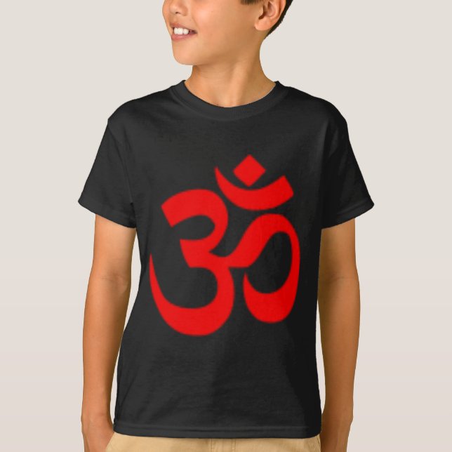 T-SHIRT OM-RED (Devant)
