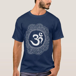 T-shirt Om Symbole Aum Ohm Hindu Mandala Yoga Méditation