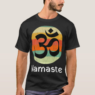 T-shirt Om Symbole Namaste Ohm Hindu Zen Yoga Jour Premium