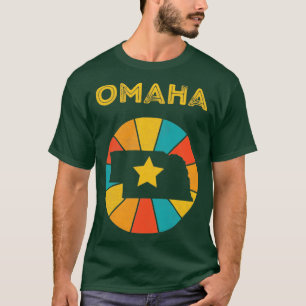 T-shirt Omaha Nebraska Vintage Souvenir désaffecté